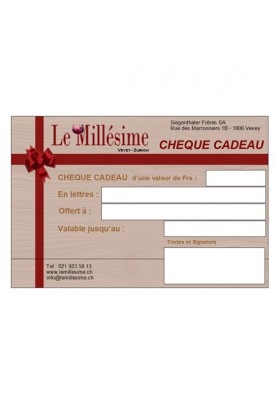 Carte cadeau - boutique vevey