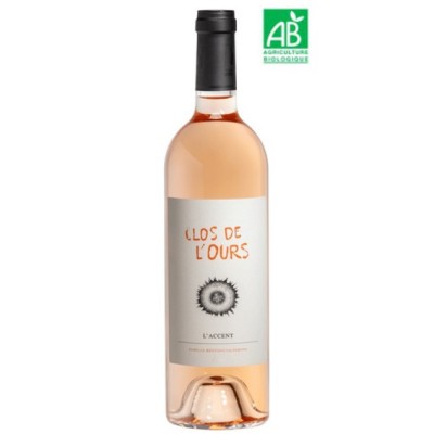 Clos de l'Ours L'Accent rosé 75 cl