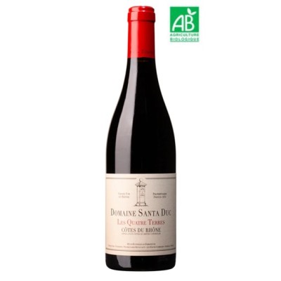 Côtes du Rhône Les Quatres Terres rouge 2021 - Domaine Santa Duc