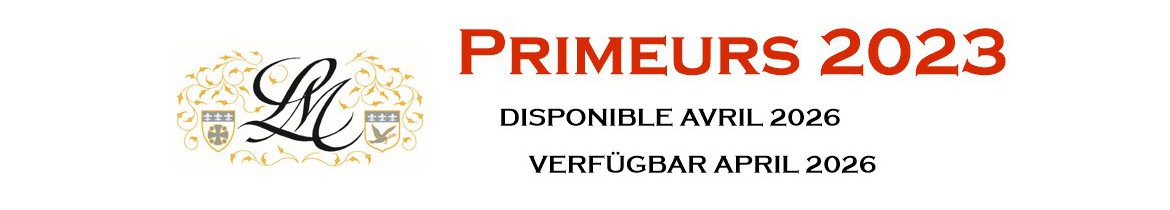 Primeurs 2023 Disponible avril 2026